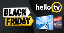 HelloTV - Scoor nu extreme korting op tv’s en soundbars black friday deals