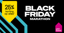 Leen Bakker - Ontvang 25% korting op alles tijdens de Black Friday Marathon! black friday deals