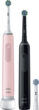 Coolblue - Oral-B Pro Serie 3 Zwart en Roze Duo Pack black friday deals
