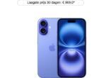 MediaMarkt - APPLE iPhone 16 5G – 128 GB Ultramarijn black friday deals