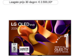 MediaMarkt - LG Oled65g45l (2024) black friday deals