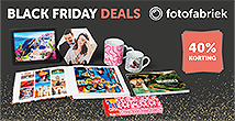 Fotofabriek - Op fotoboeken, foto categorie, kaarten, wanddecoratie, mokken en puzzels black friday deals