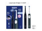 MediaMarkt - ORAL-B Elektrische tandenborstel iO2 Duo zwart/groen Tandenborstel voor volwassenen Meerkleurig black friday deals