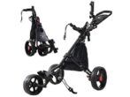 MediaMarkt - CITYSPORTS Opvouwbare golfkar 3 wielen met verstelbare handgreep Golfwagen black friday deals