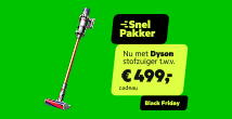 KPN - Dyson V10 Absolute van € 499 gratis black friday deals
