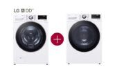 LG - 20kg Wasmachine LC0R2N2 + 18kg Droger RH18U8AVCW Wit black friday deals