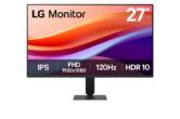 LG - LG 27″ Full HD 120Hz IPS monitor black friday deals