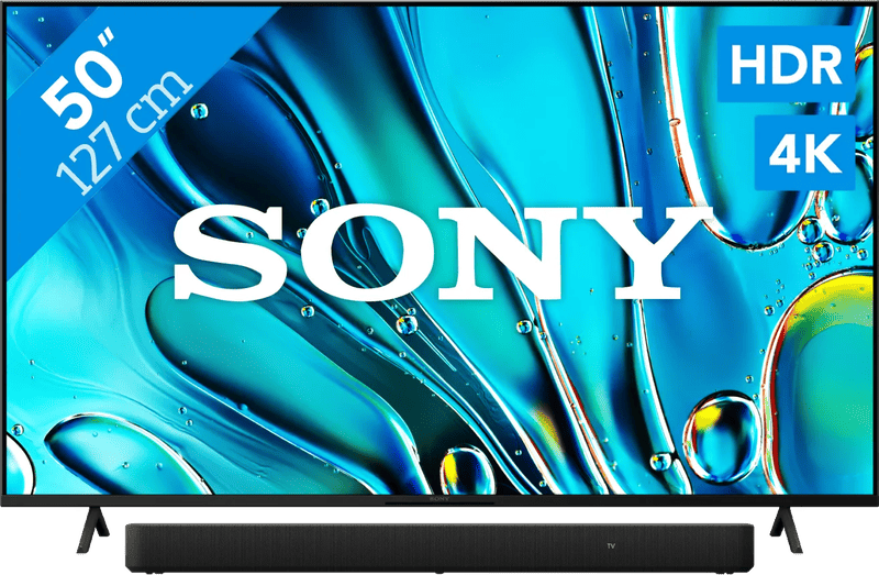 Coolblue - Sony Bravia 3 50″ 4K Led (2025) + Sony HT-S2000 Zwart black friday deals