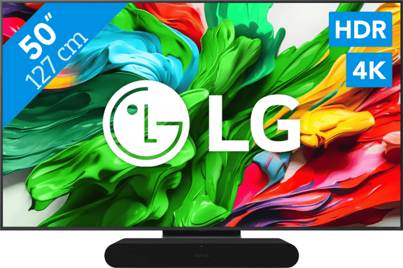 Coolblue - LG 50″ QNED86 EVO 4K (2025) + Sonos Ray Zwart black friday deals