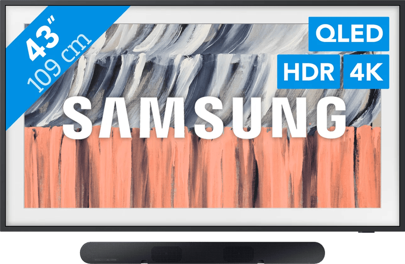 Coolblue - Samsung The Frame 43″ (2026) + Samsung HW-S60D Zwart (2024) black friday deals