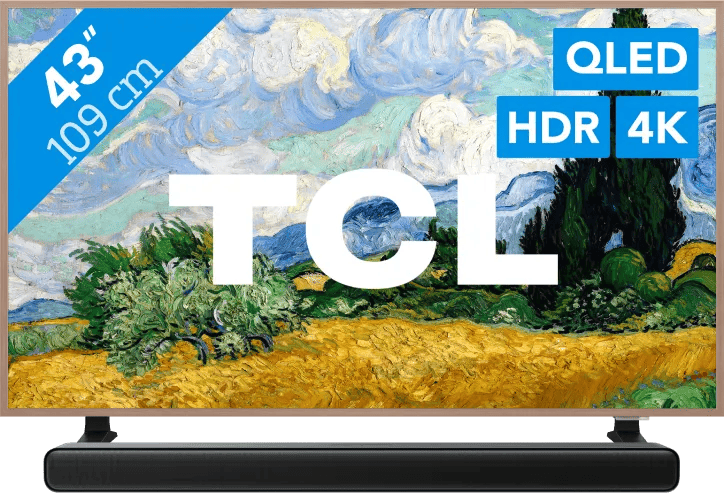 Coolblue - TCL QLED 43″ A400 Pro (2026) + TCL S45H 2.0 Soundbar black friday deals