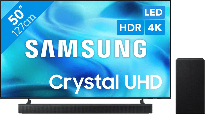 Coolblue - Samsung Led 50″ U8070H (2026) + Samsung HW-B66CF (2025) black friday deals