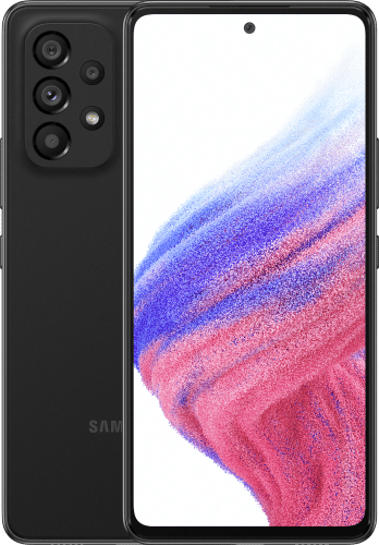 Simyo - Samsung Galaxy A53 5G 128 GB + 40 GB voor €13,50 p/m (refurbished) black friday deals