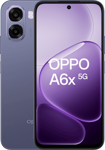 Simyo - OPPO A6x 5G 128 GB + 40 GB voor €14,50 p/m black friday deals