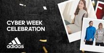 Adidas - Cyber Week Celebration. Profiteer van een week vol cyber aanbiedingen. black friday deals