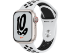 MediaMarkt - Apple Watch Series 7 Nike+ Cellular 41 Mm Zilver Aluminium / Platinum/zwarte Sportband black friday deals