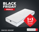 Swiss Sense - Matrassen: 1 + 1 gratis op Gazella matrassen black friday deals