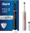 Bol.com - Bespaar 21% op de Oral B Pro 3 3900 Duo – Zwart en Roze Elektrische tandenborstel – met extra opzetborstel black friday deals