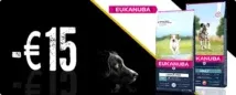 Brekz - 15 euro korting op Eukanuba hondenvoer black friday deals