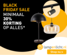 lampenlicht.nl - Minimaal 30% korting op alle producten black friday deals