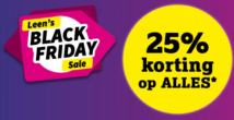 Leen Bakker - Shop ALLES met 25% korting black friday deals