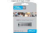 MediaMarkt - PNY Usb 3.1 Elite Steel 256 Gb black friday deals