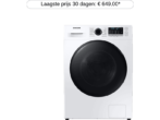 MediaMarkt - Samsung WD80ta049be 5000-serie Ecobubble Was-droogcombinatie black friday deals