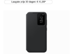 MediaMarkt - Samsung Galaxy S23 Smart View Wallet Case Zwart black friday deals