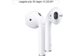 MediaMarkt - Apple Airpods 2e Generatie Met Oplaadcase (2019) black friday deals