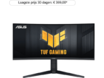 MediaMarkt - Asus Tuf Gaming Vg34vql3a – 34 Inch 3440 X 1440 (ultrawide Quad Hd) black friday deals